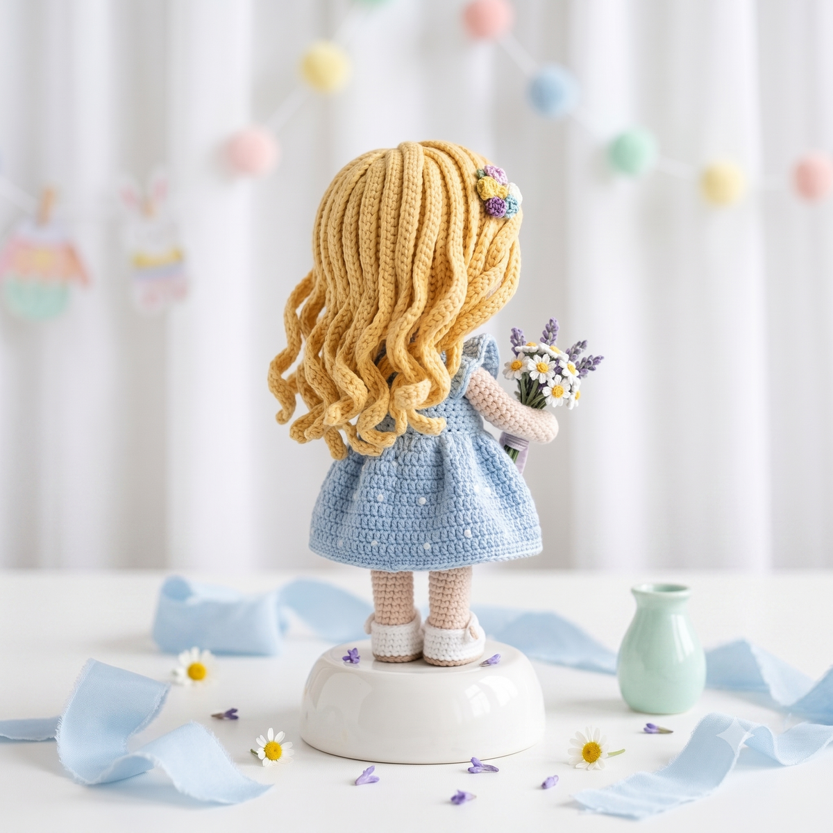 Custom Crochet Doll From Photo – Personalized Amigurumi Keepsake