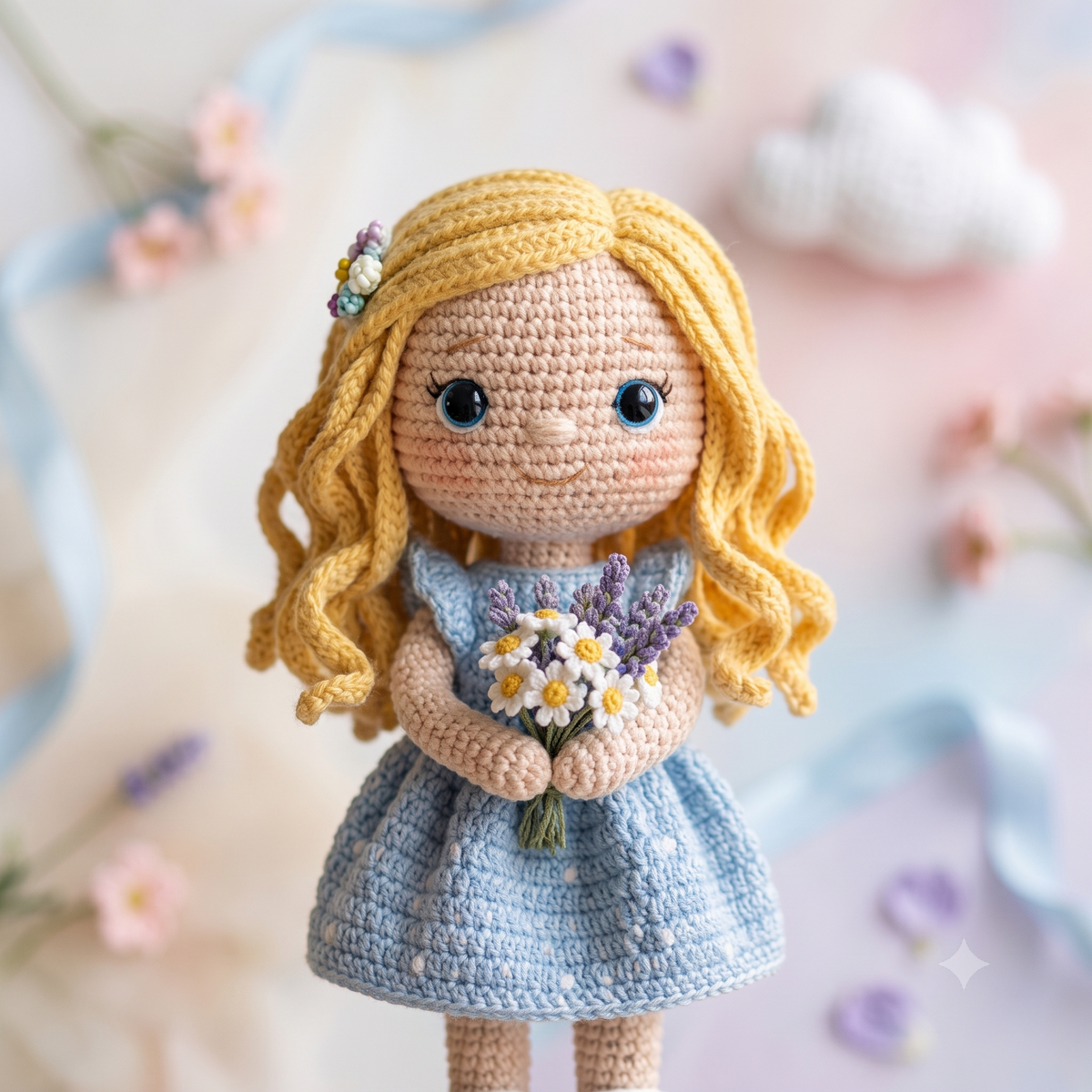 Custom Crochet Doll From Photo – Personalized Amigurumi Keepsake