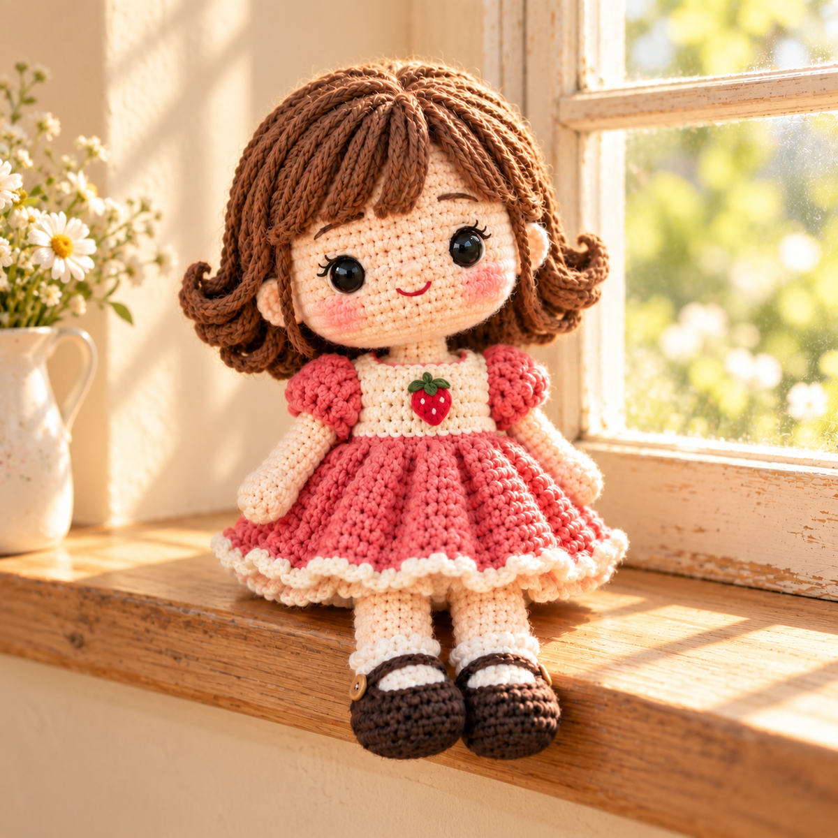 Custom Crochet Doll From Photo | Personalized Handmade Keepsake Gift