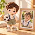 Custom Crochet Doll From Photo | Personalized Handmade Keepsake Gift