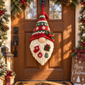 Scandinavian Christmas Gnome Decor | Handmade Nordic Holiday Hanging