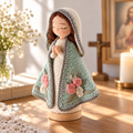 Crochet Virgin Mary Figure – Handmade Catholic Gift for Christmas
