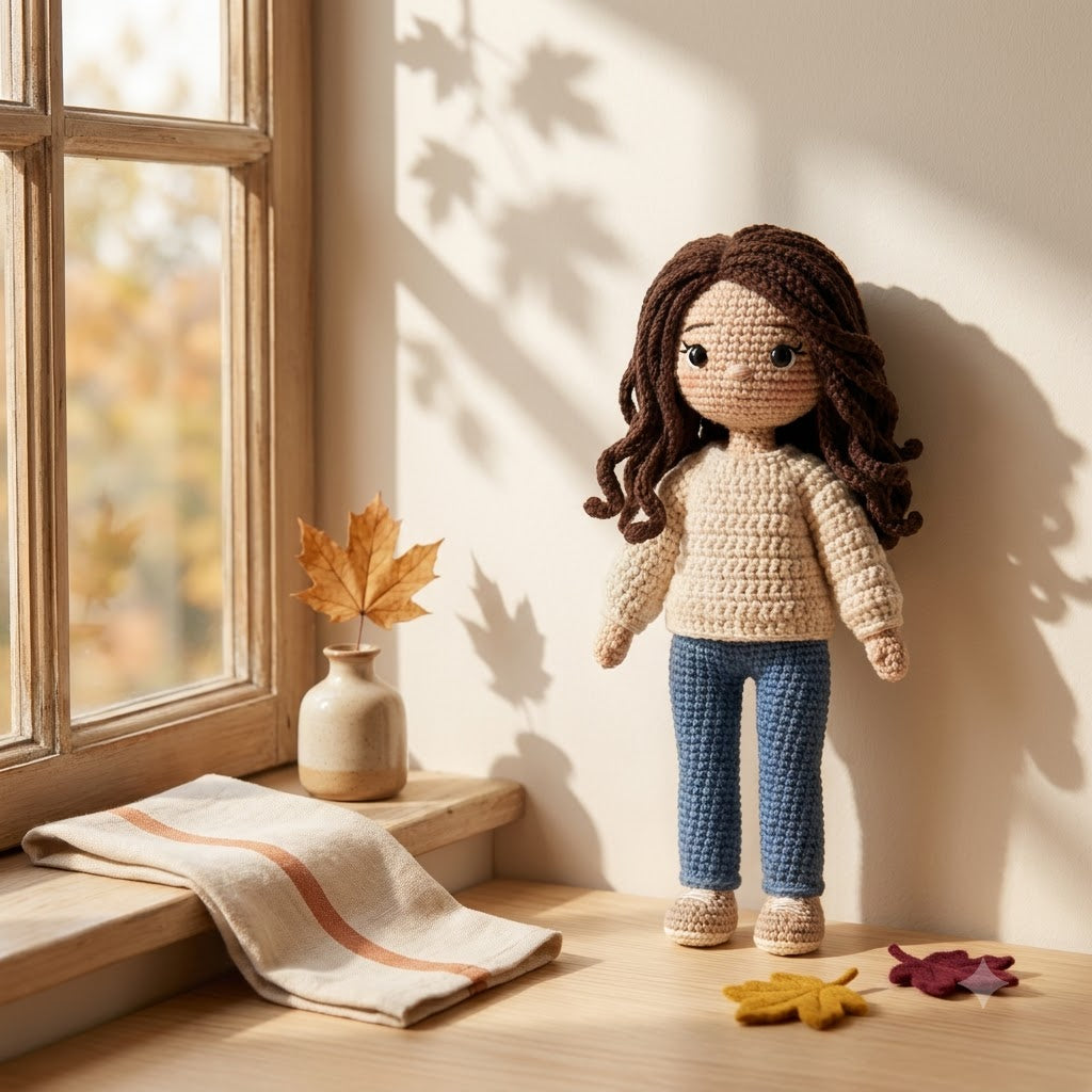 Custom Crochet Doll From Photo – Personalized Handmade Gift