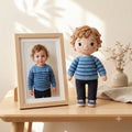 Custom Crochet Baby Doll – Handmade Gift From Your Photo